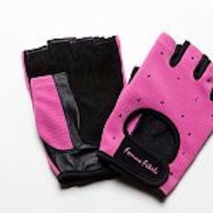Femme Fitale Workout Fitness Gloves NEW Hot Pink